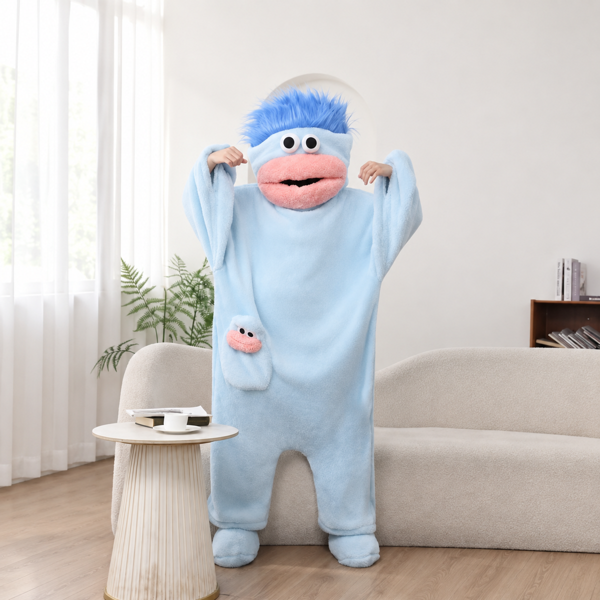 Big-Mouth Monster Plush Onesie