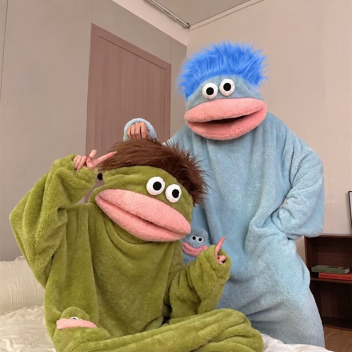 Big-Mouth Monster Plush Onesie