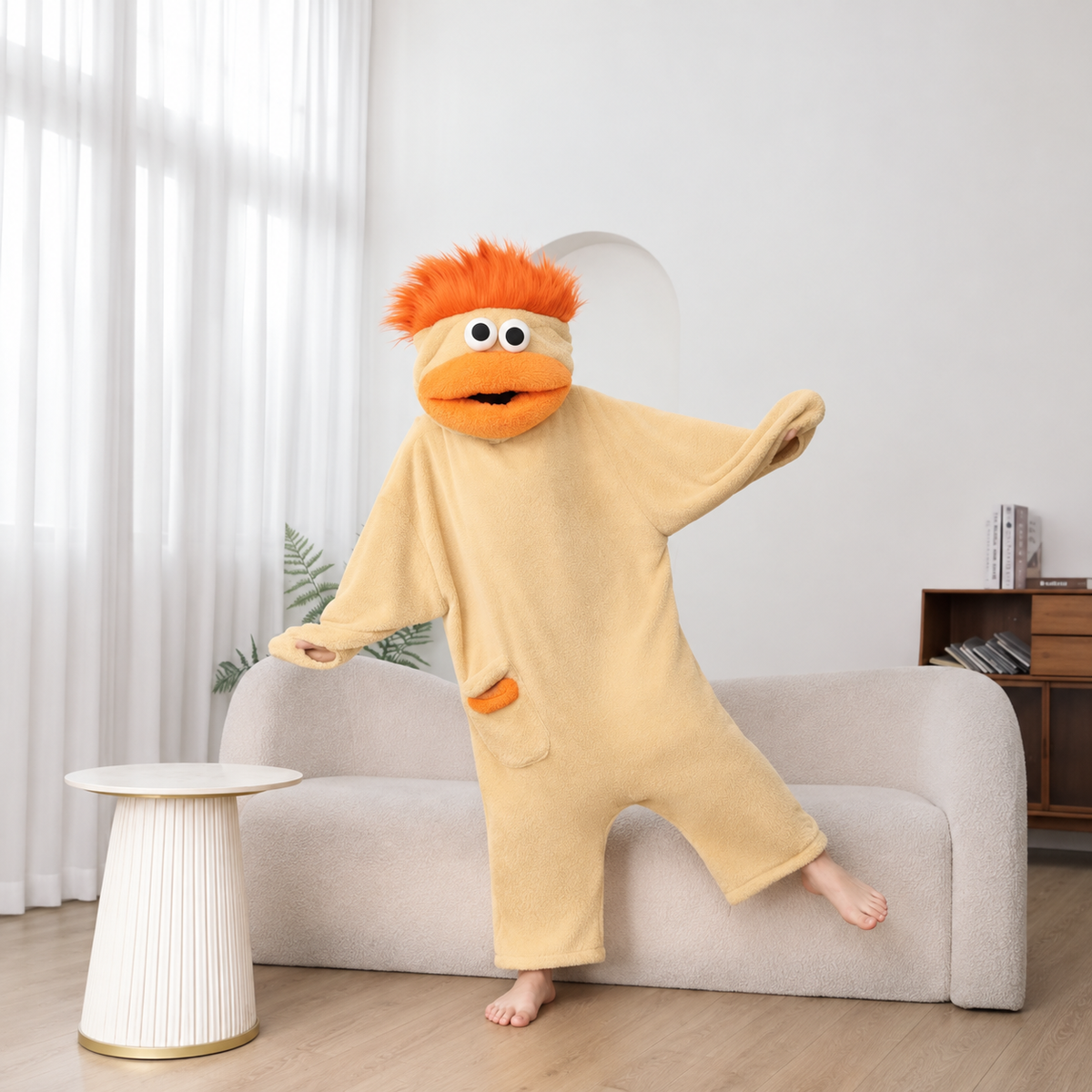 Big-Mouth Monster Plush Onesie