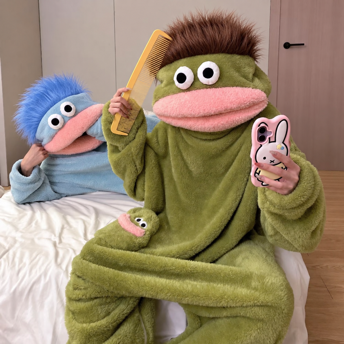 Big-Mouth Monster Plush Onesie